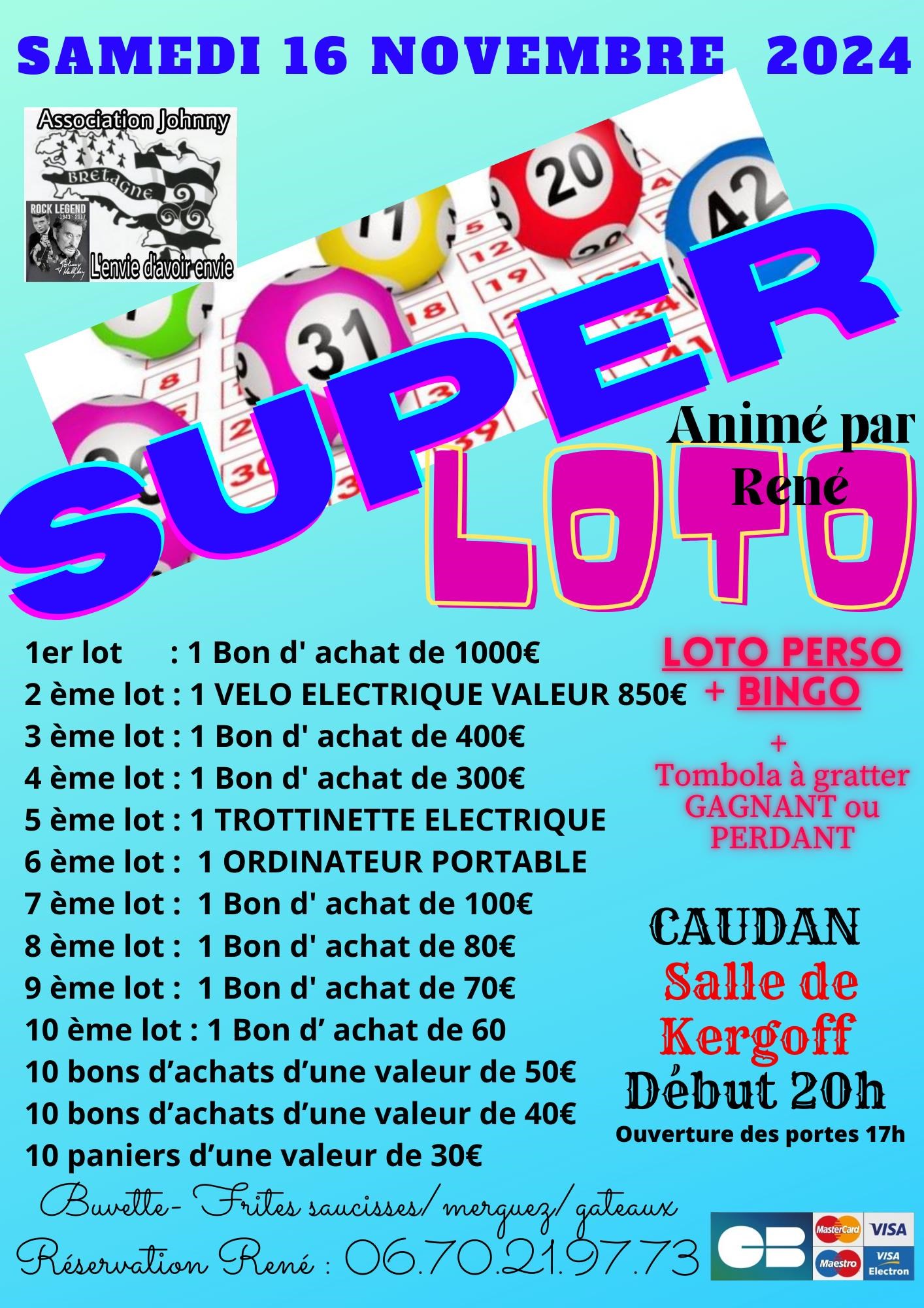 Loto organisé par l