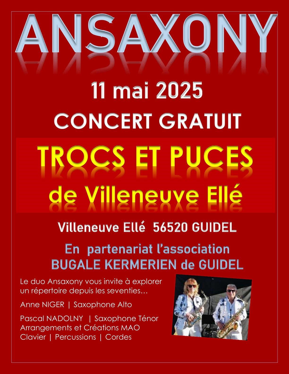 Ansaxony en concert Le 11 mai 2025