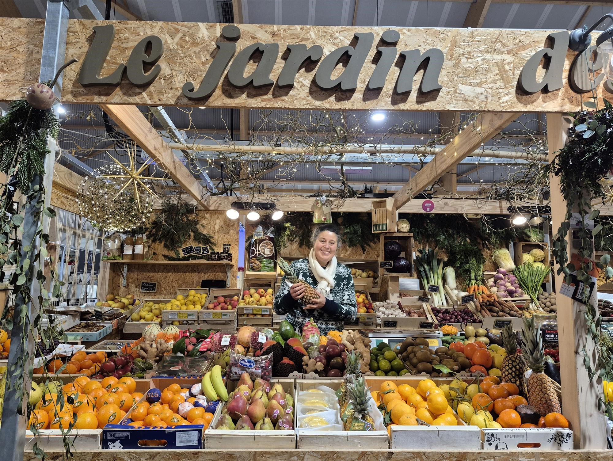 Primeurs sous les halles