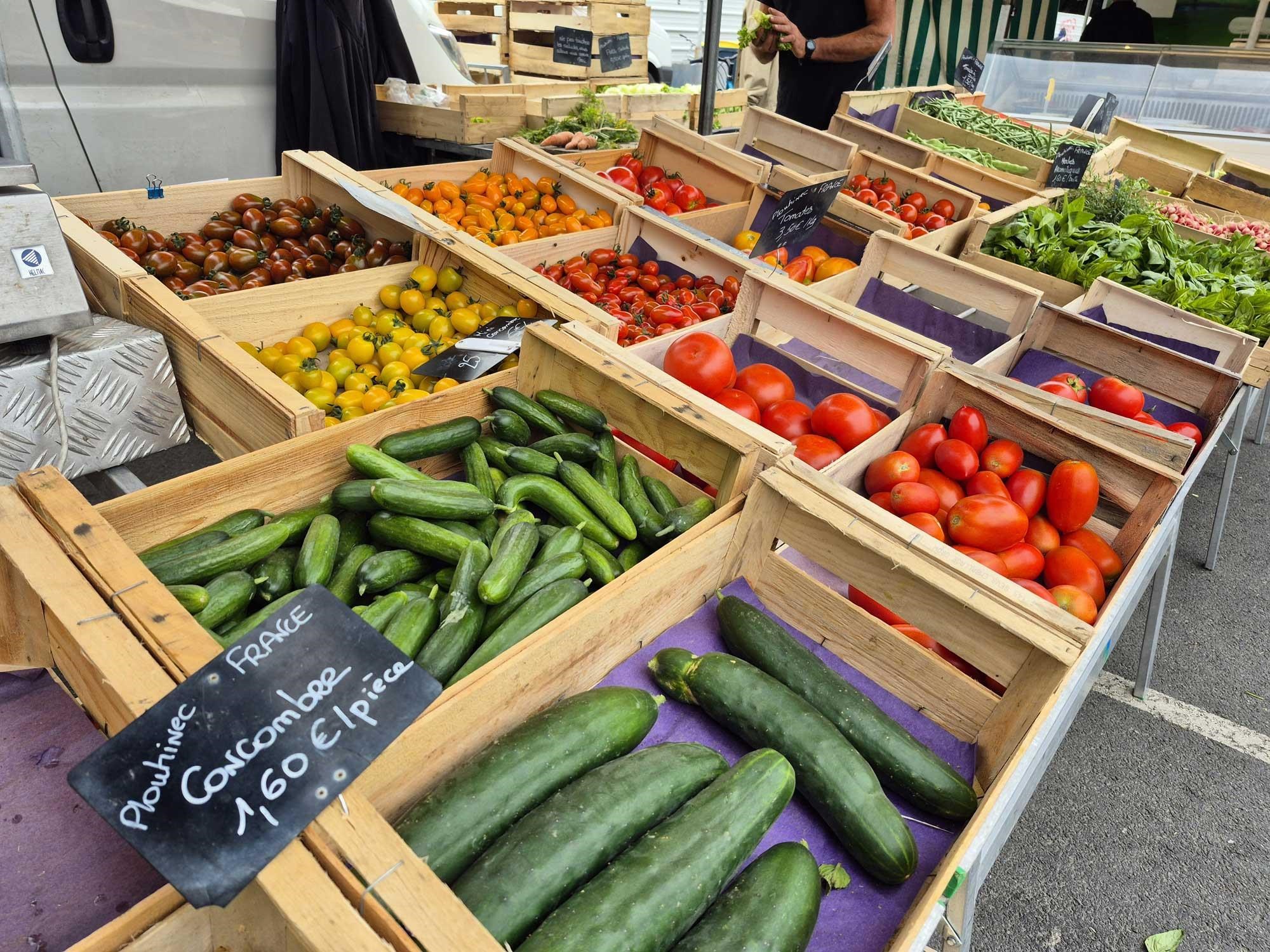 Légumes d'été