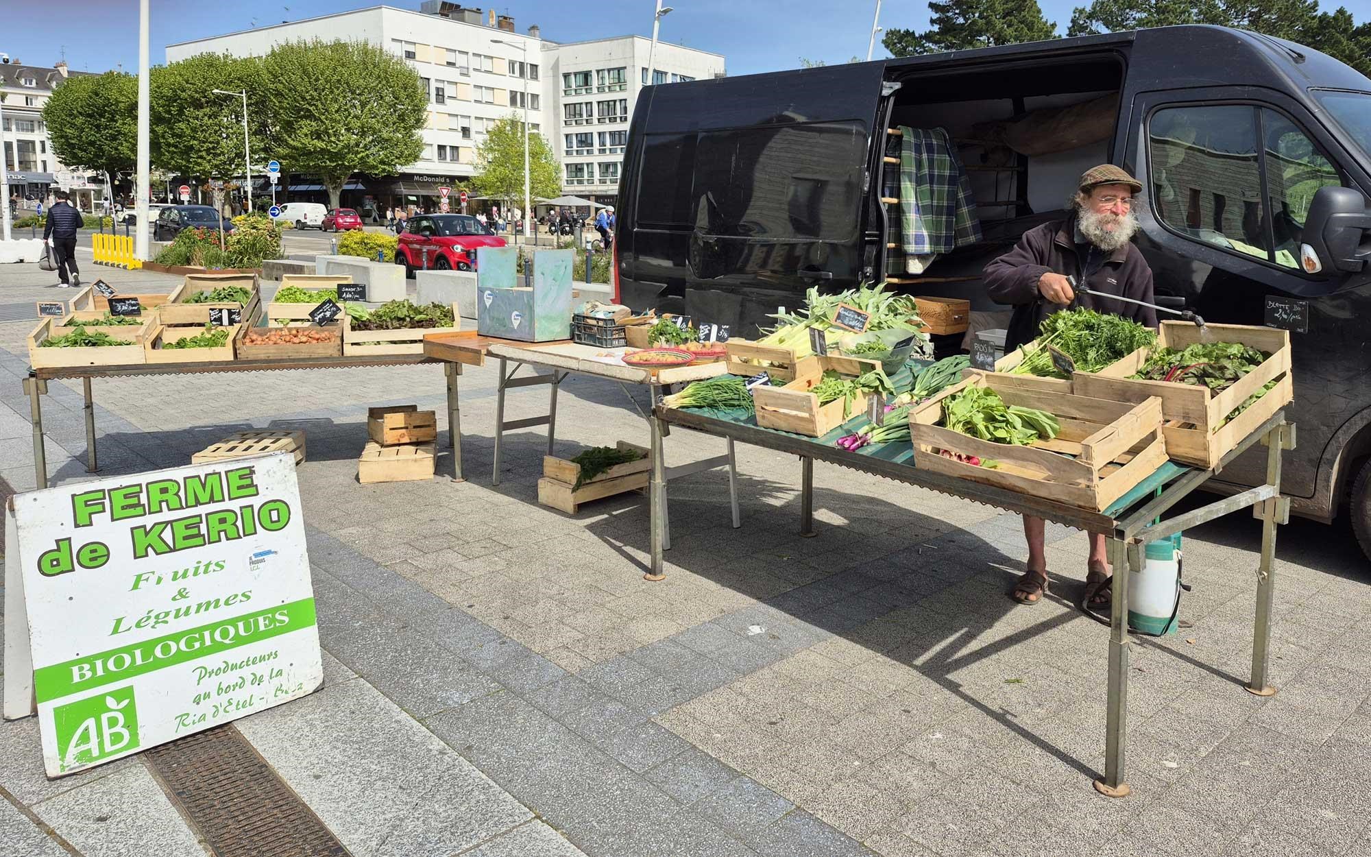 Marché bio de Lorient