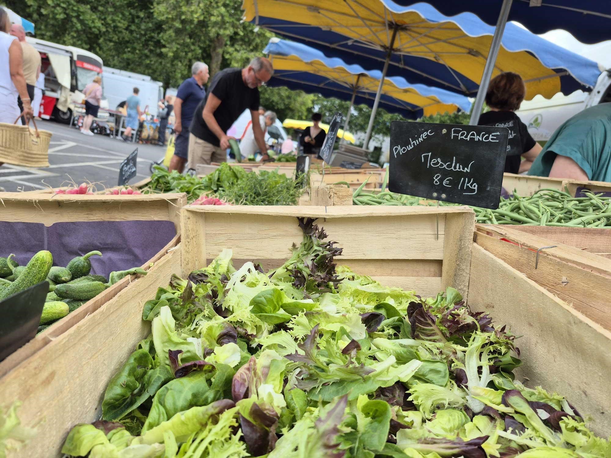 Marché à Merville