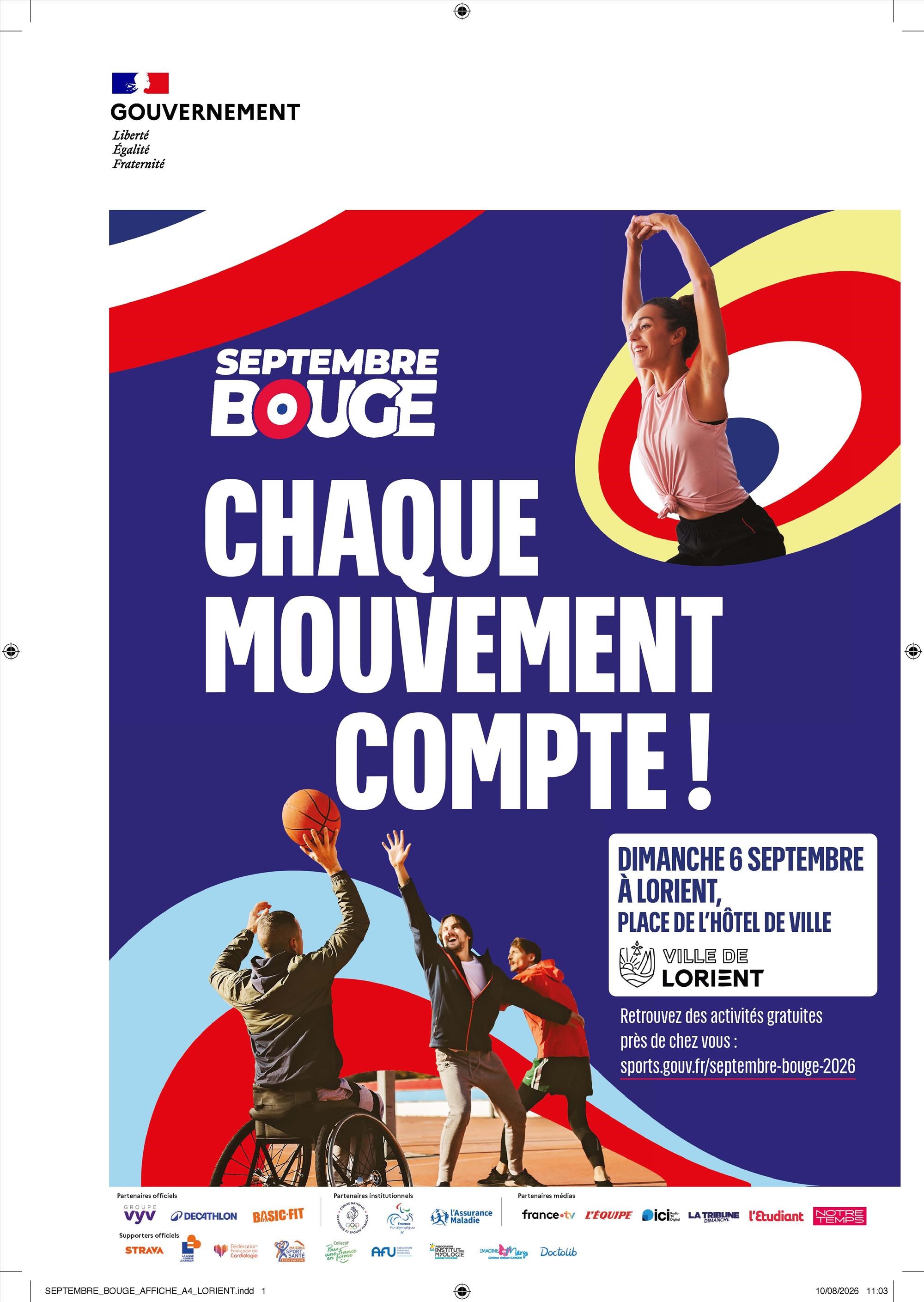 Septembre bouge