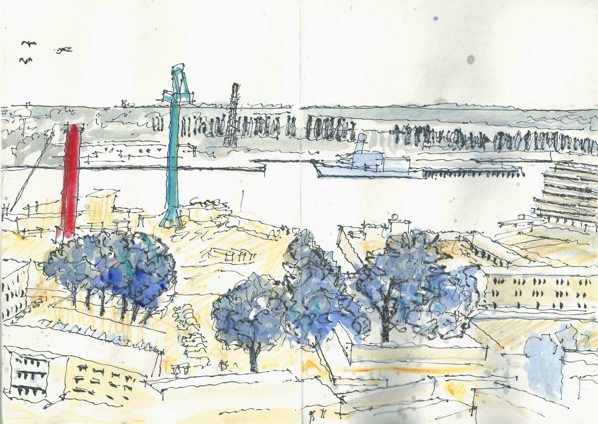 Exposition des Urban Sketchers de Lorient