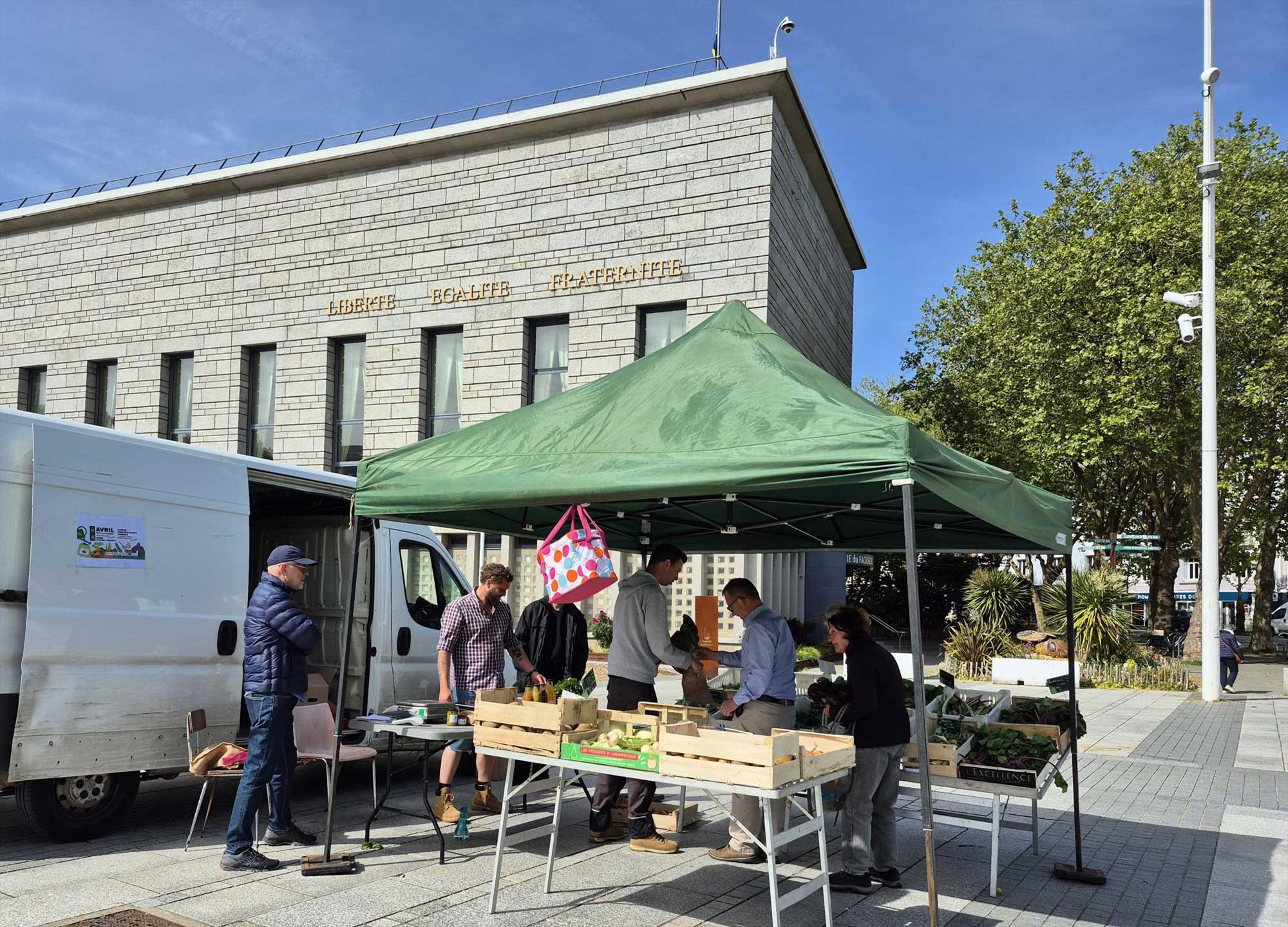 Marché bio