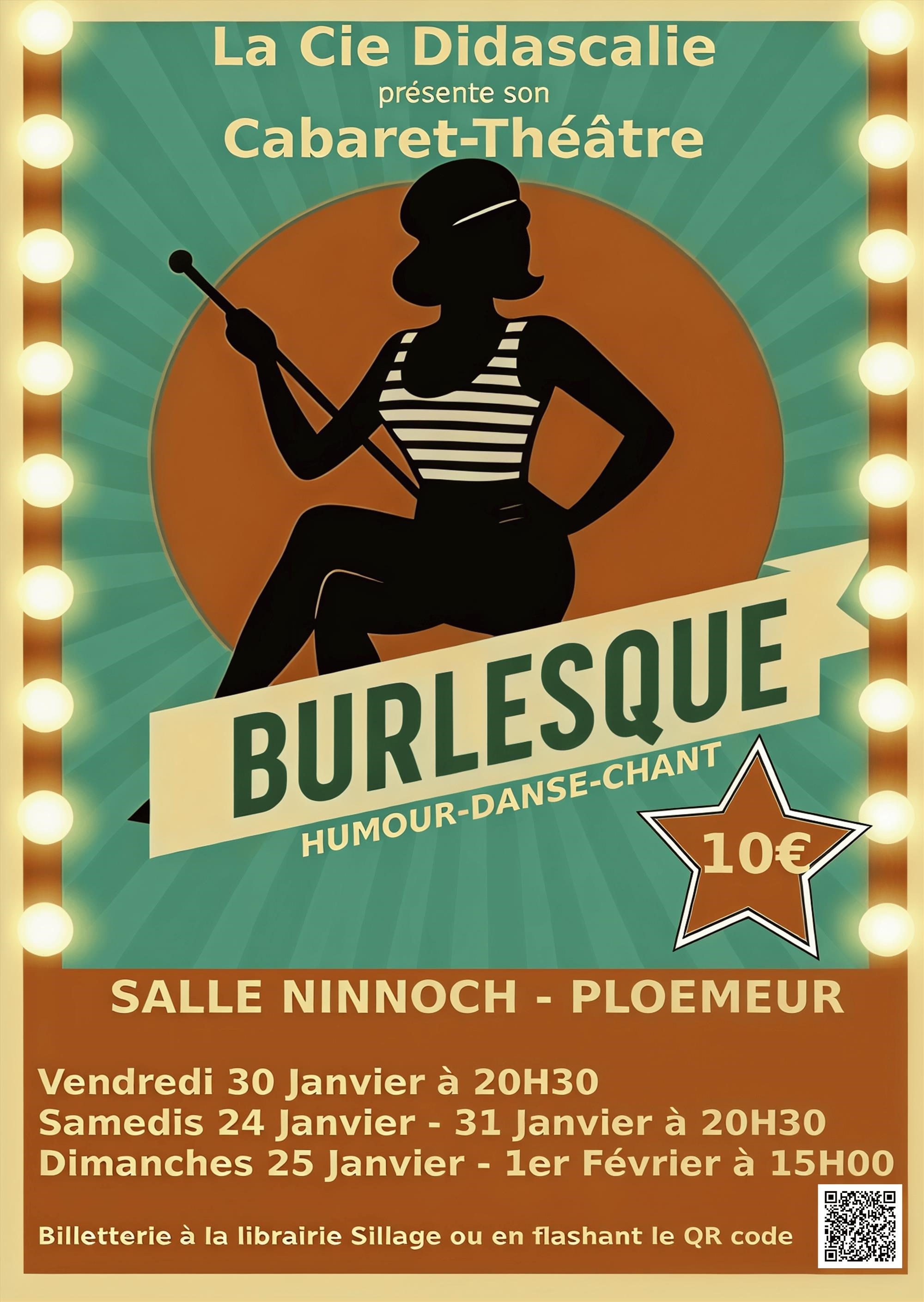 Affiche du spectacle Burlesque