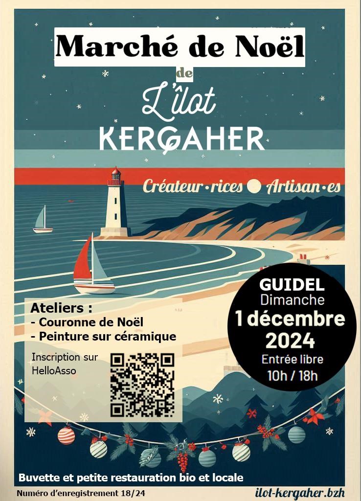 Marché de Noël artisanal Le 1 déc 2024