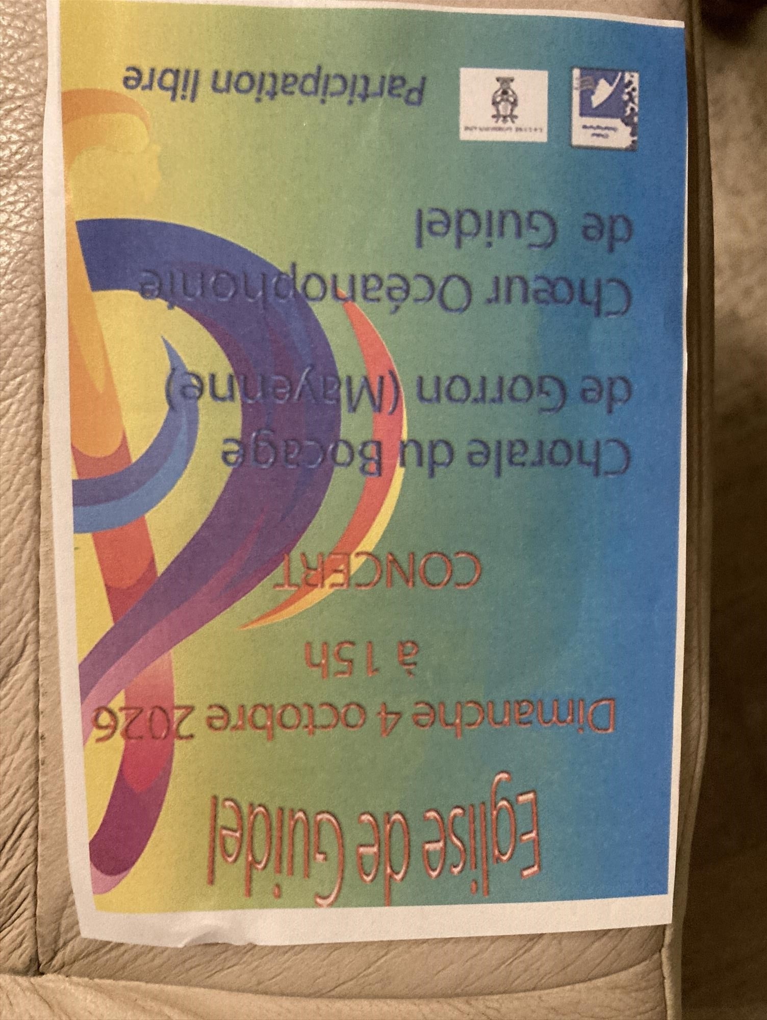 Affiche Concert