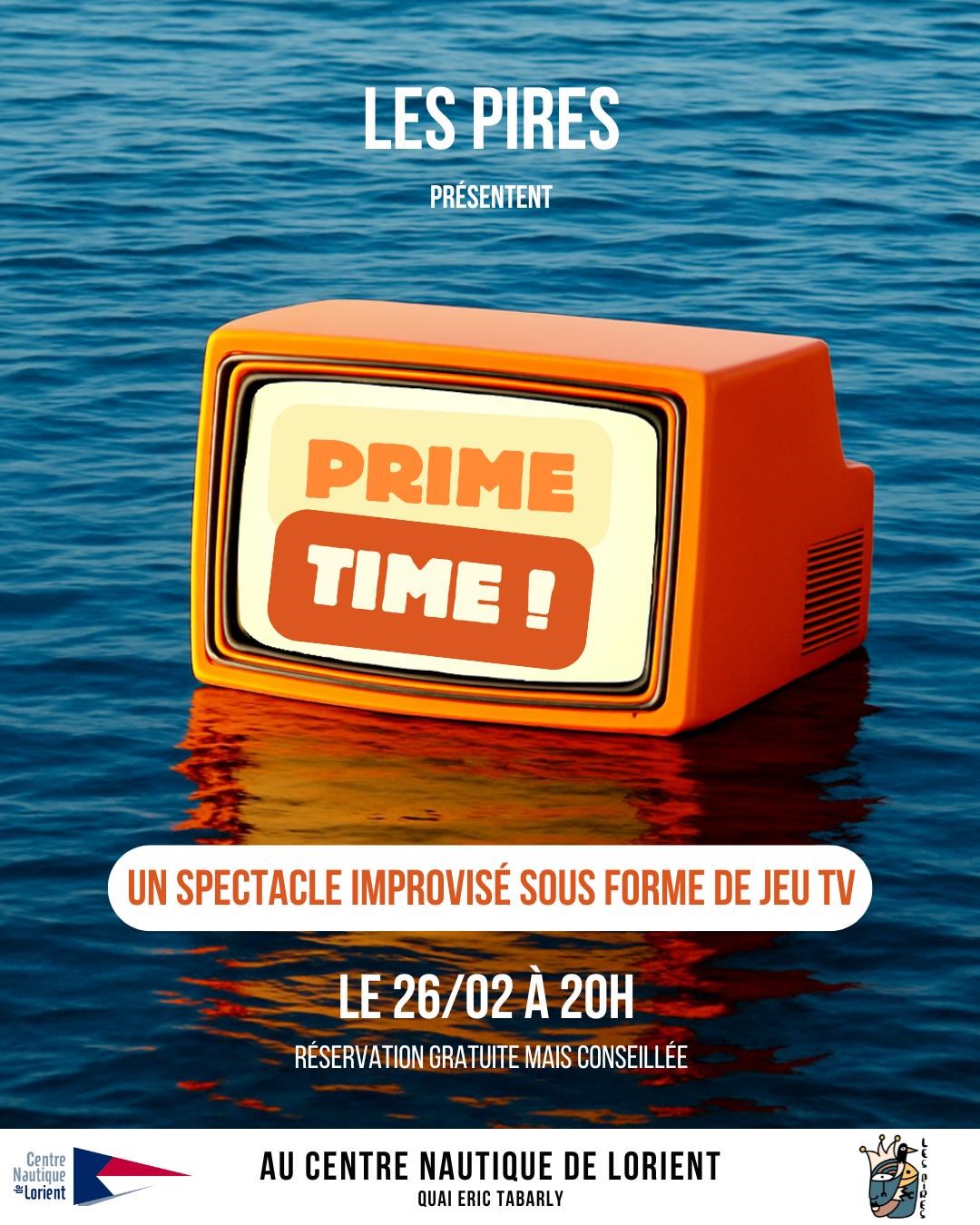 théâtre impro PRIME TIME au CNL