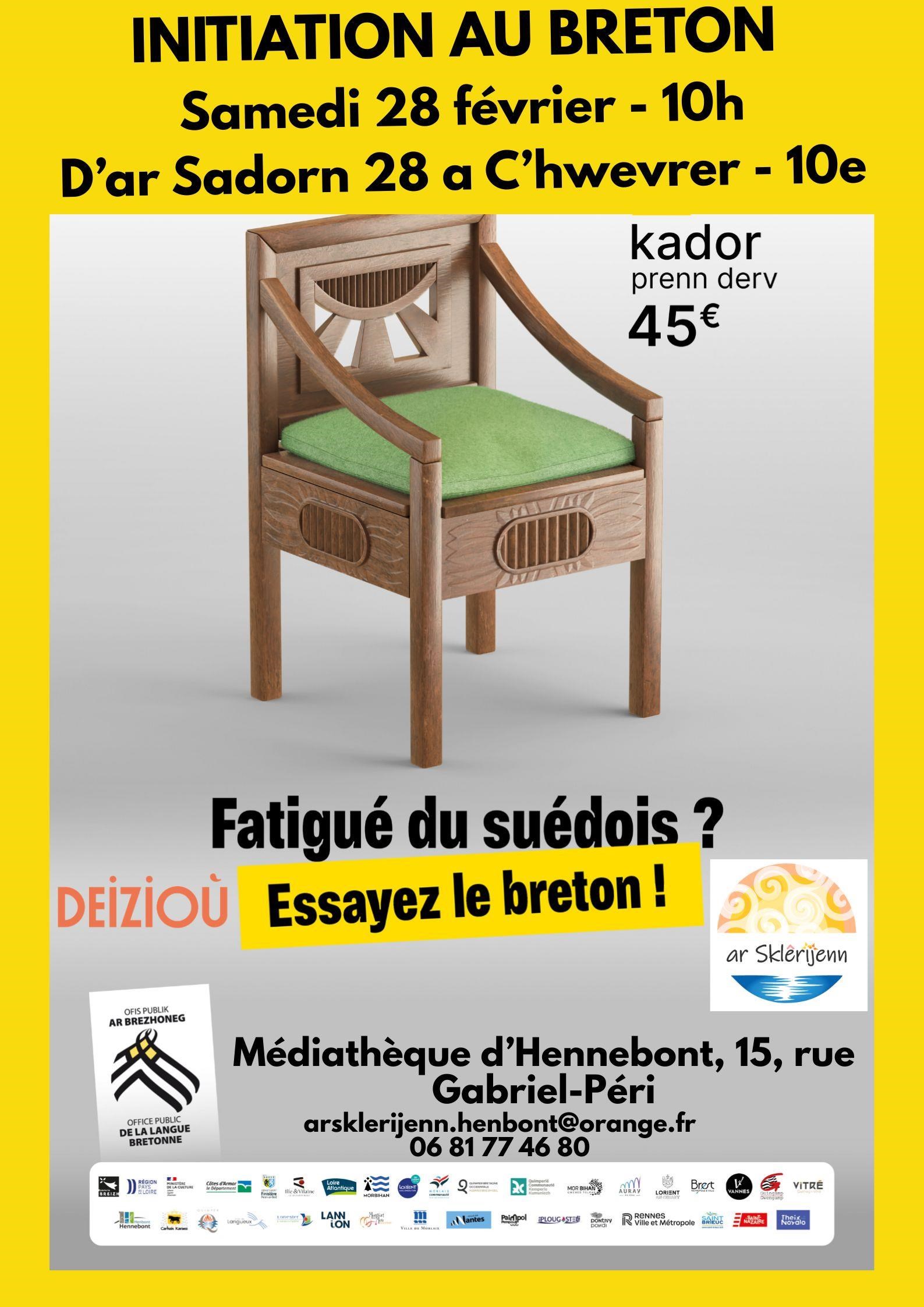 Skritell tañva miz C'hwevrer an Henbont