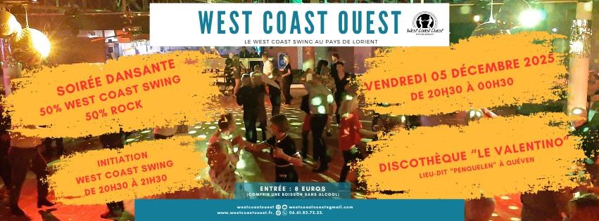Soirée west coast swing & rock
