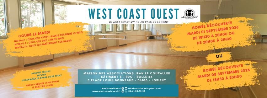 Soirées Découverte West Coast Swing avec West Coast Ouest