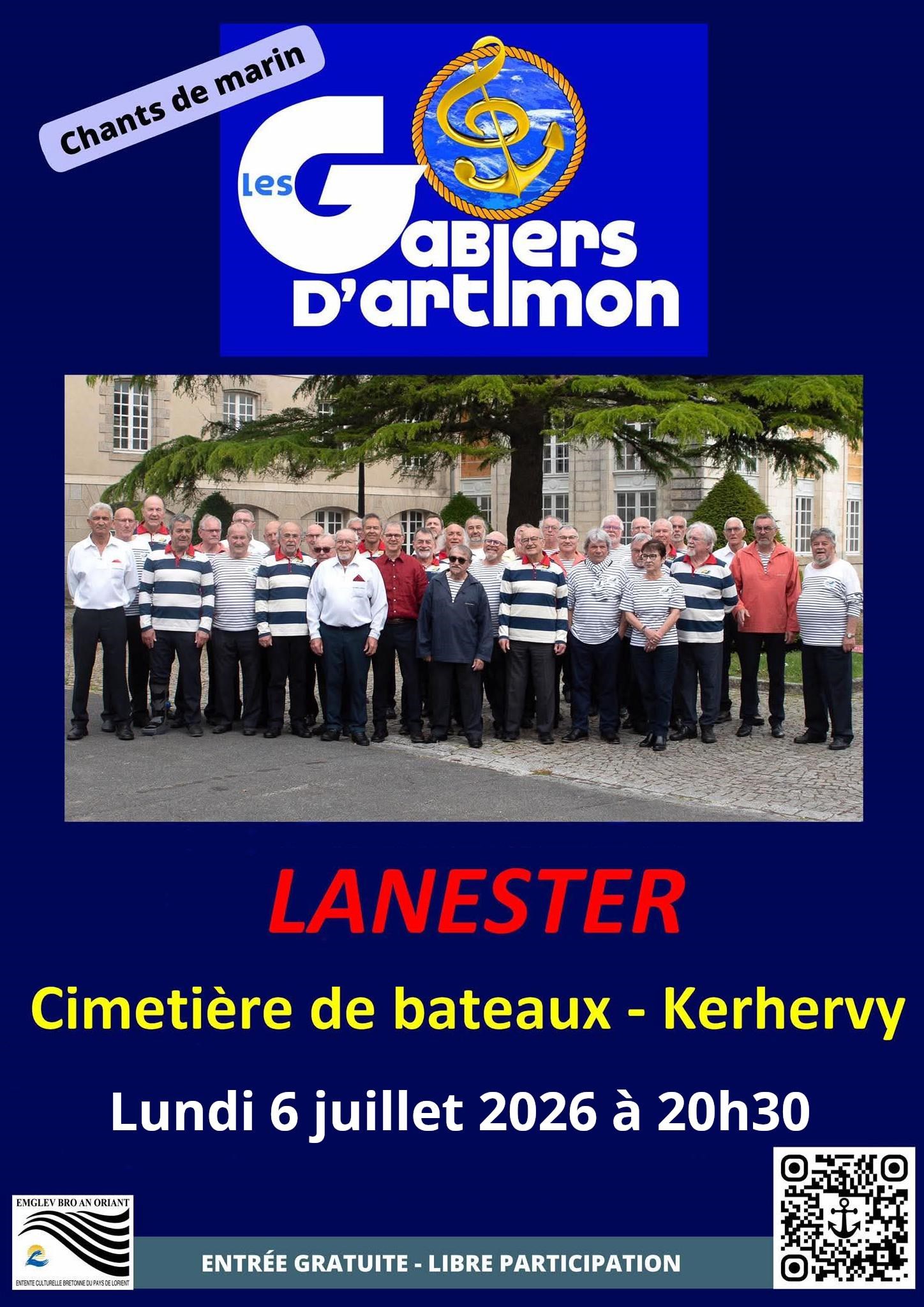 Les Gabiers d'artimon à Kerhervy