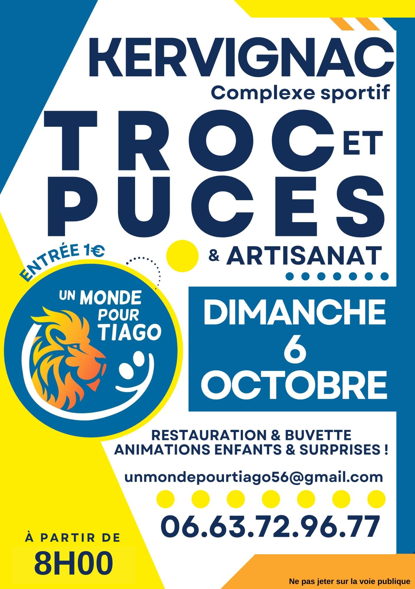 Troc et puces & Artisanat Le 6 oct 2024