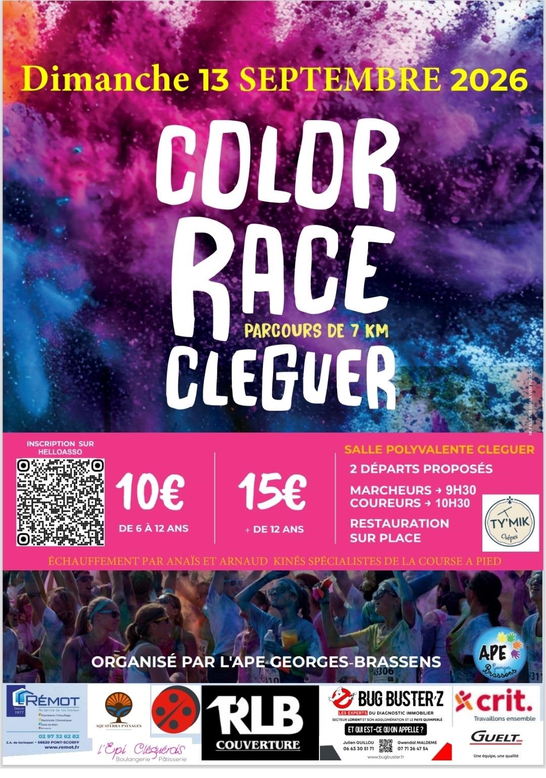 Course, running Cléguer