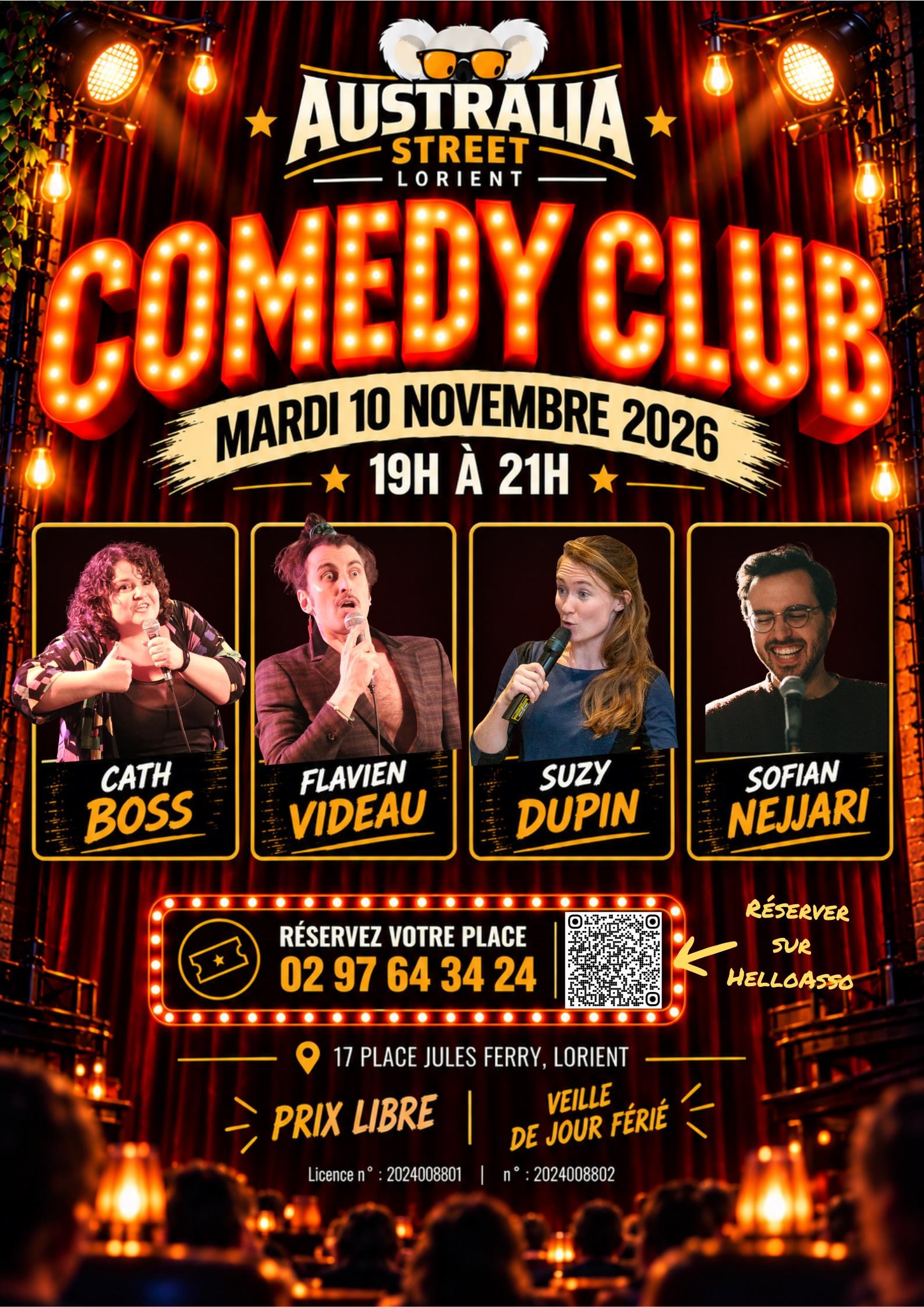 Comédie, humour Lorient