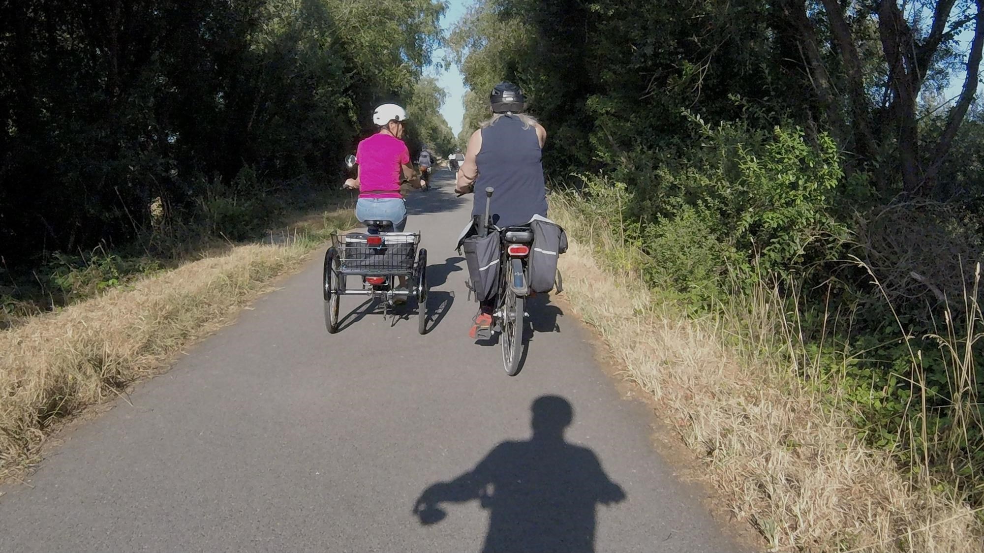 Balade à vélo pour PMR et débutants