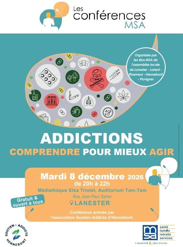 addictions affiche