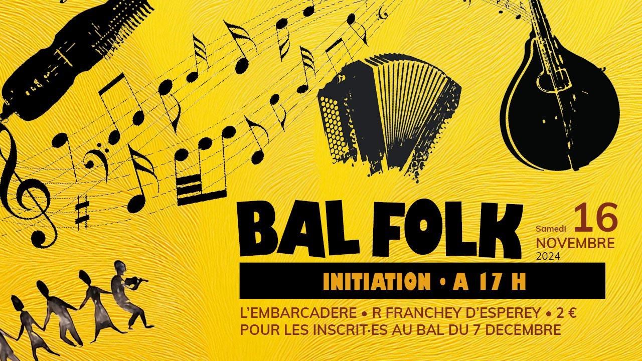 Initiation aux danses de bal folk Le 16 nov 2024