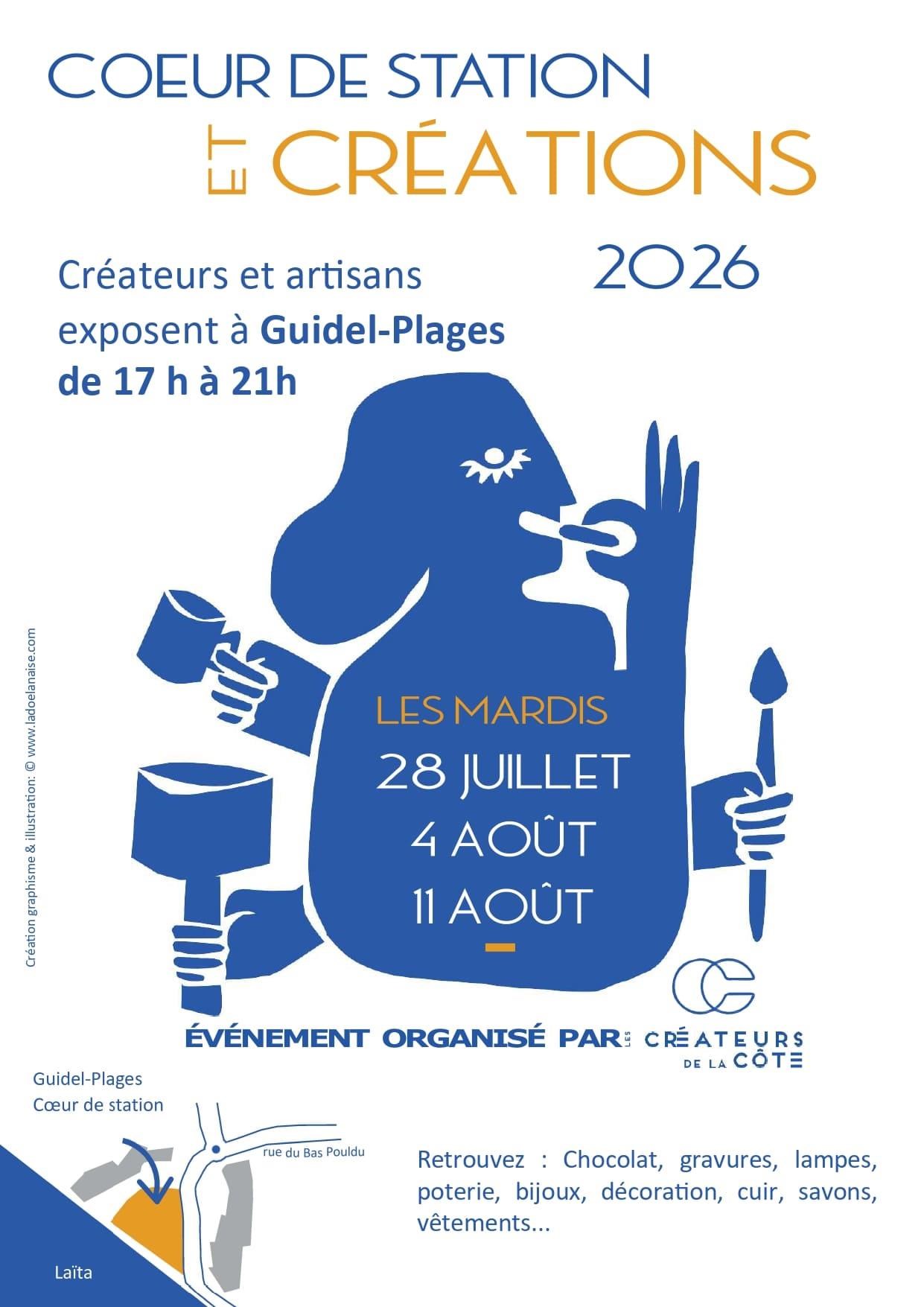 COEUR DE STATION ET CREATION - Guidel Plages