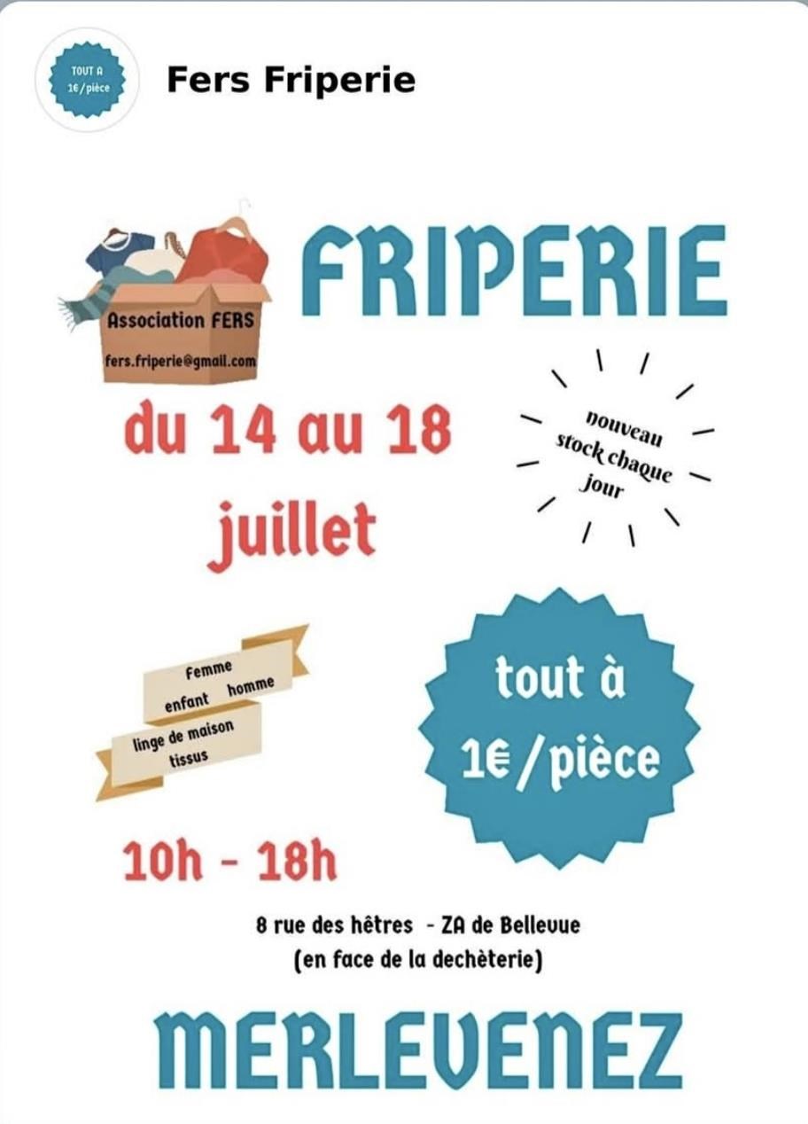 Bourse, braderie Merlevenez