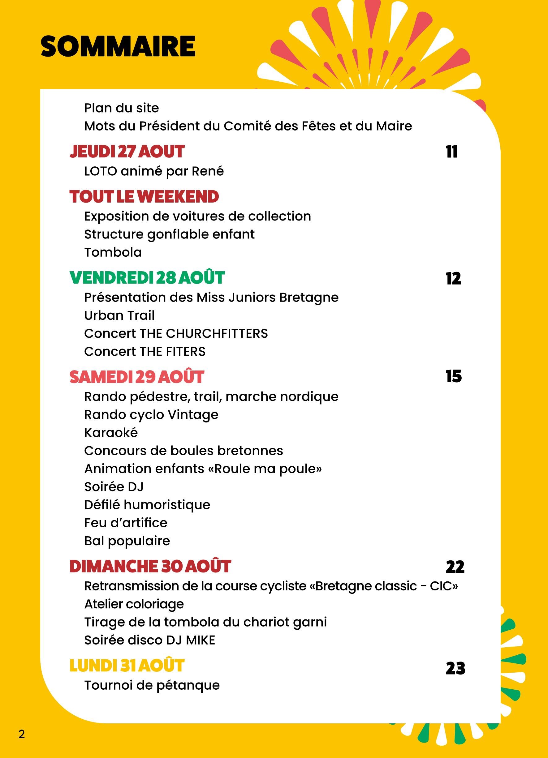 Fête communale Plouay