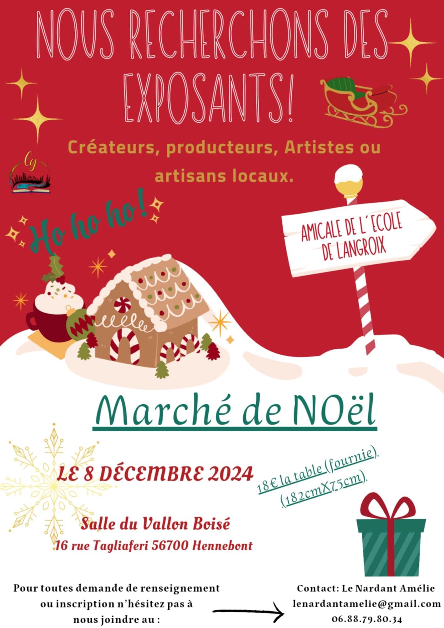 Marché de Noël Le 8 déc 2024