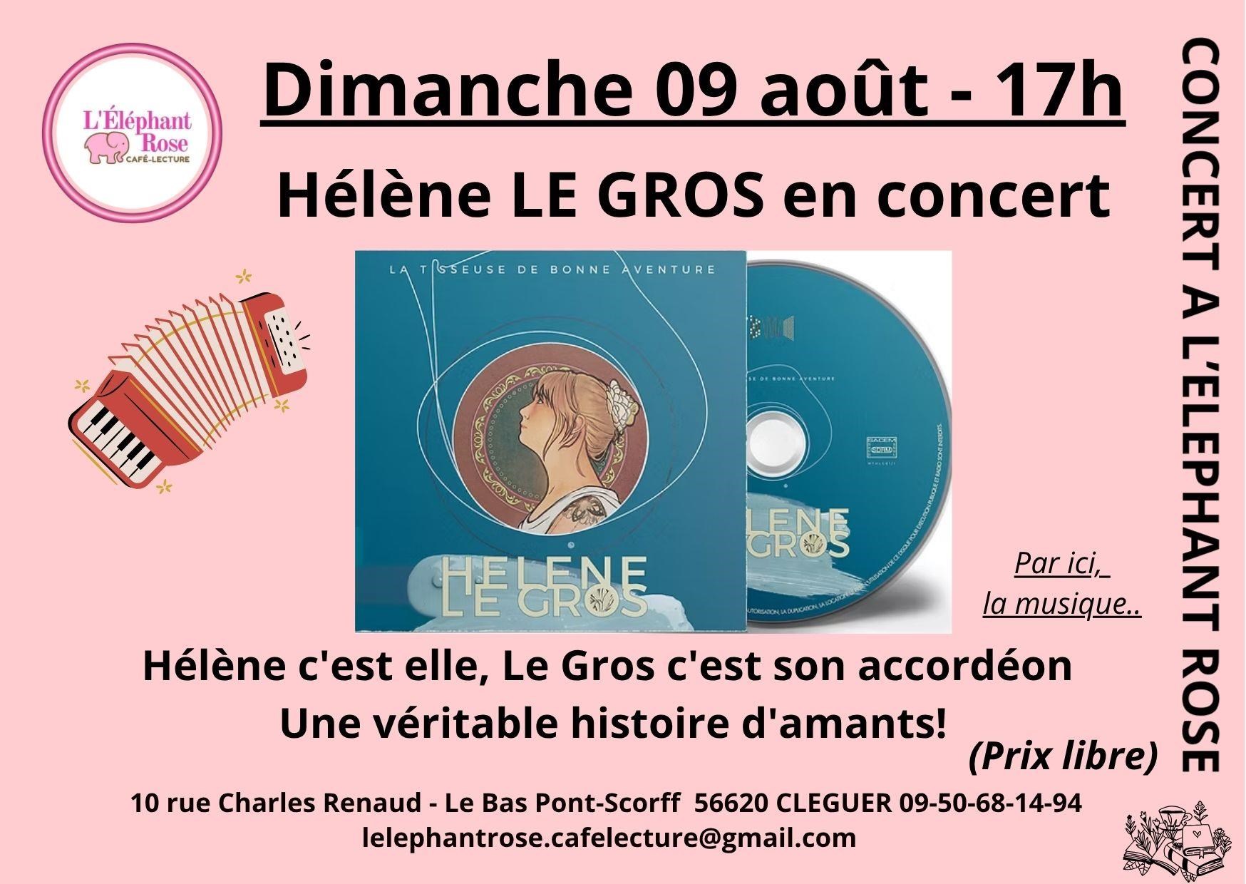 Concert-spectacle Hélène Le Gros