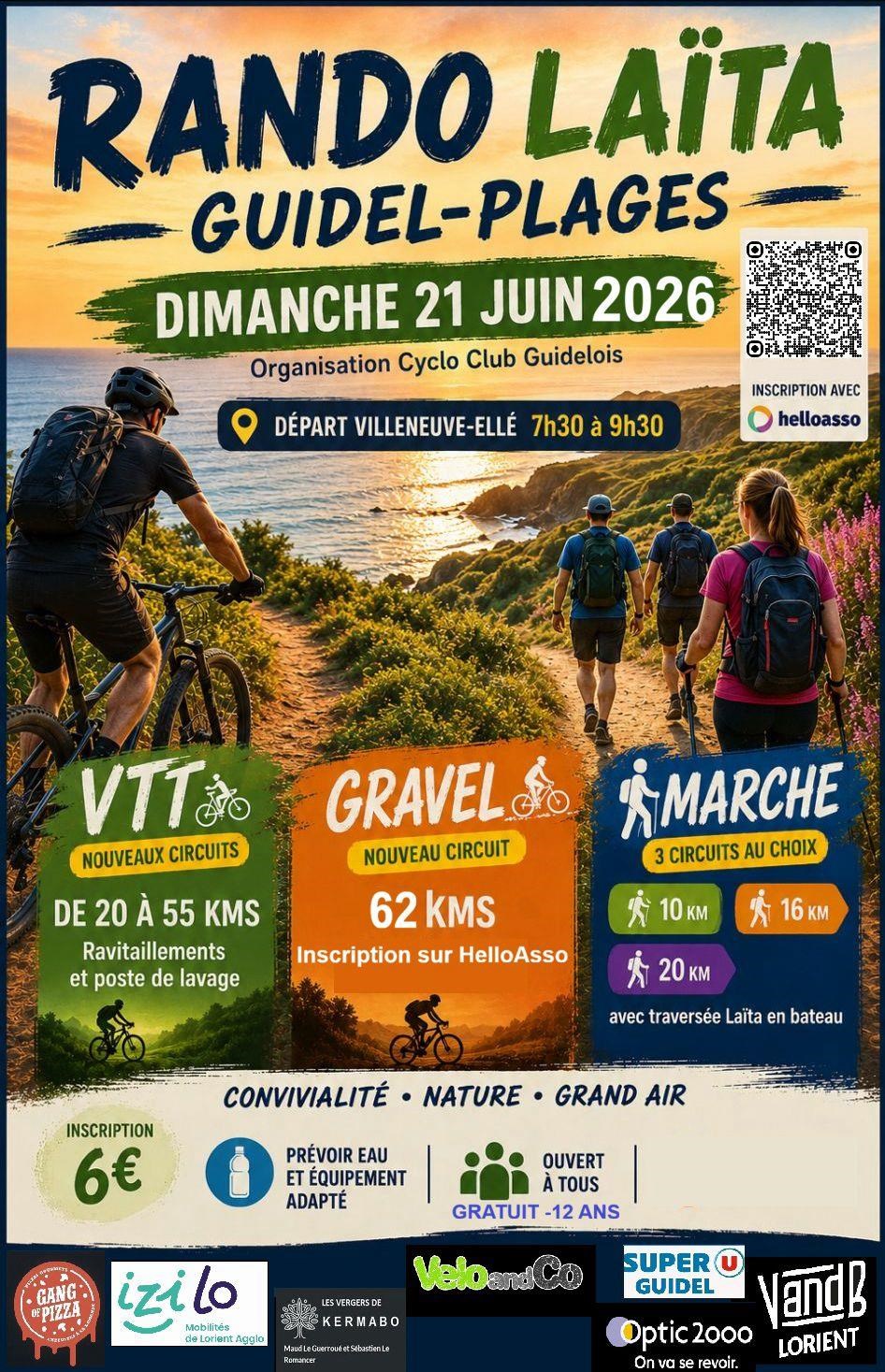 Cyclisme, cyclo, VTT Guidel
