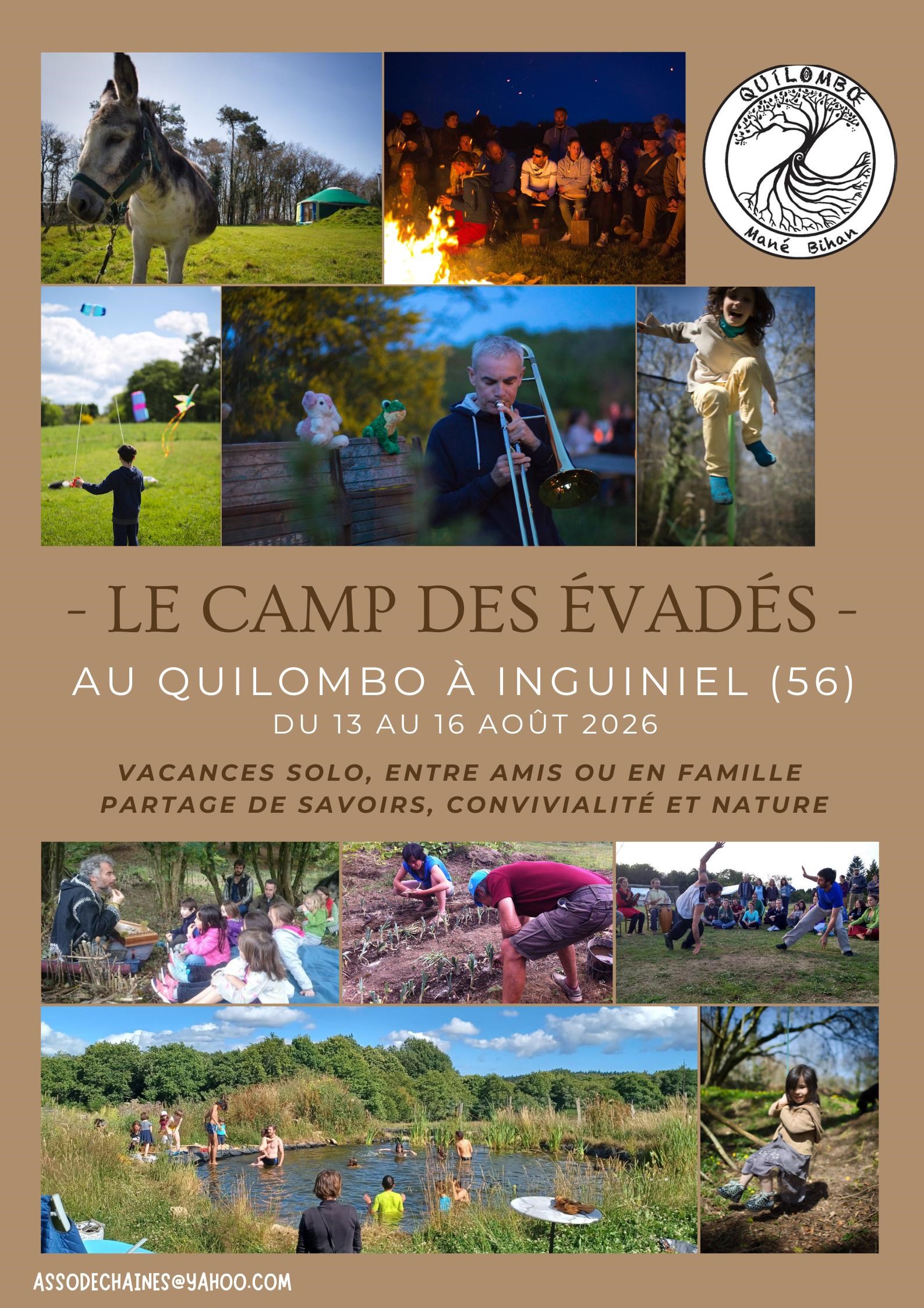 Affiche Camp des évadés