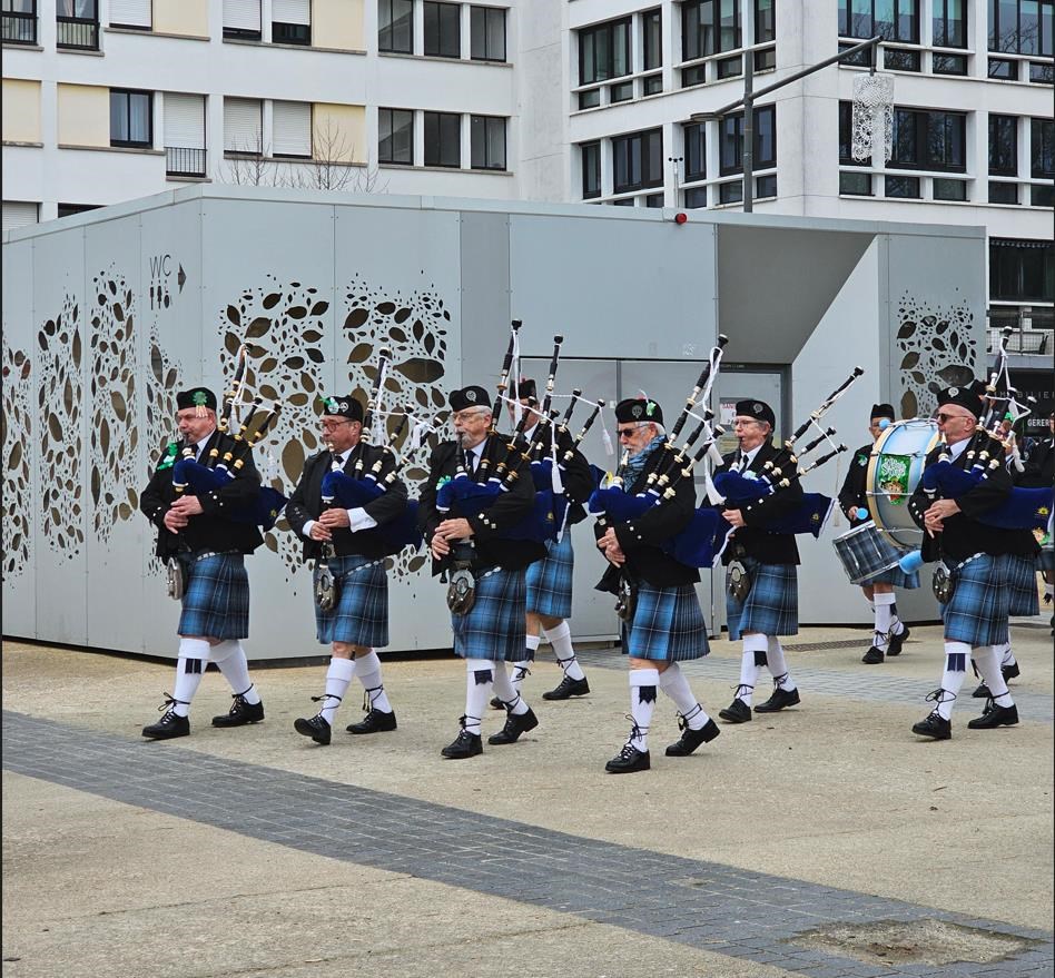Défilé du Lorient Pipe Band
