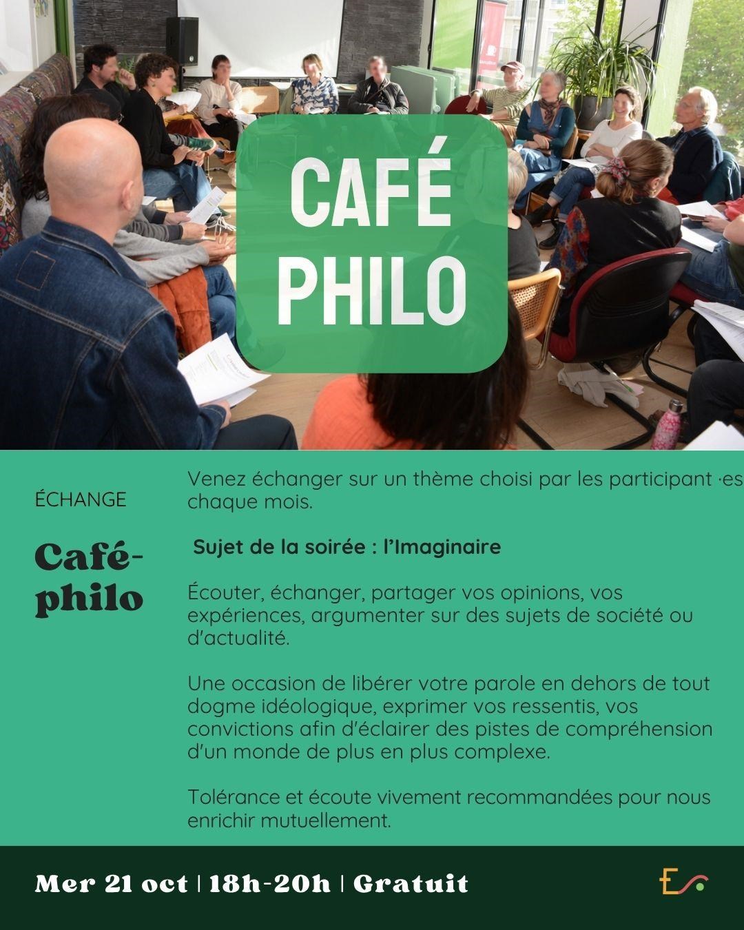 Café-débat, café-philo Lorient