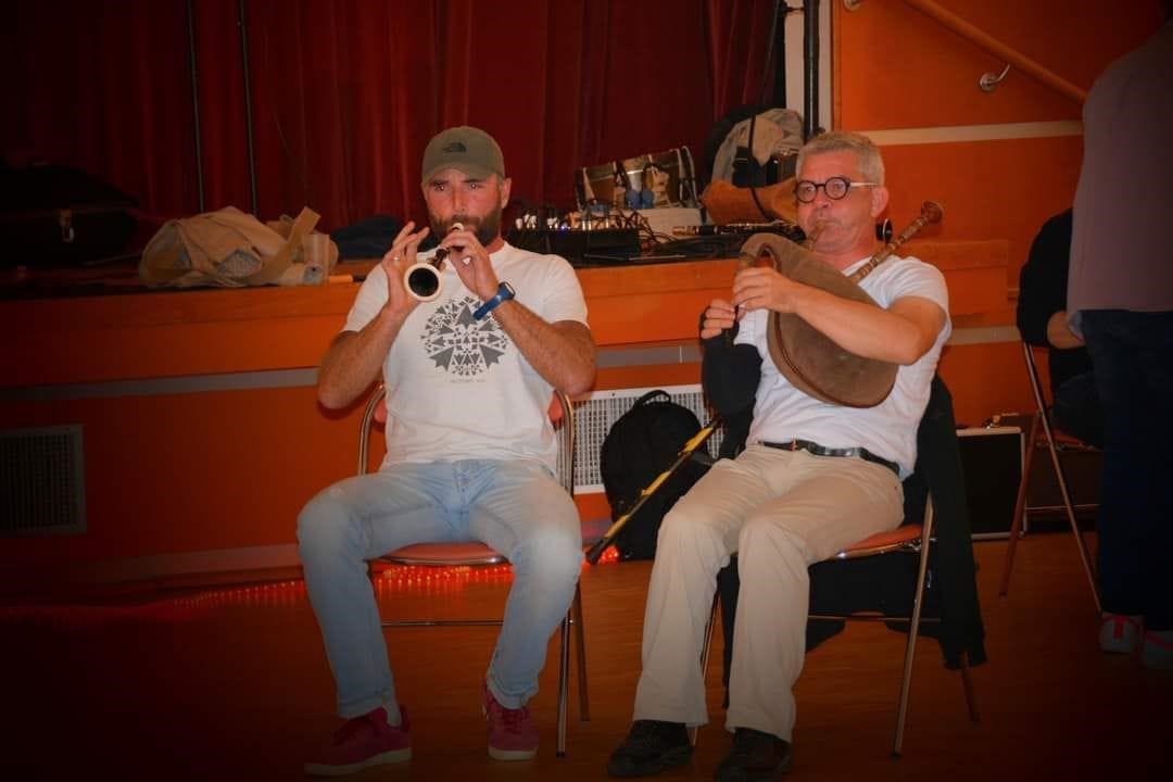 Couple de sonneurs Hervé/Paulo