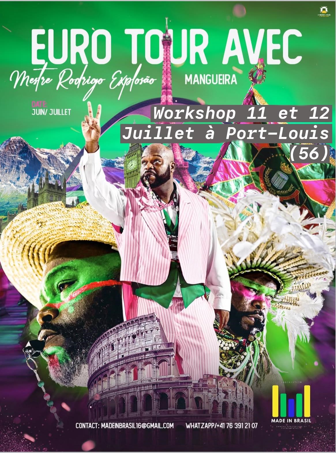 Rodrigo Explosa Euro Tour