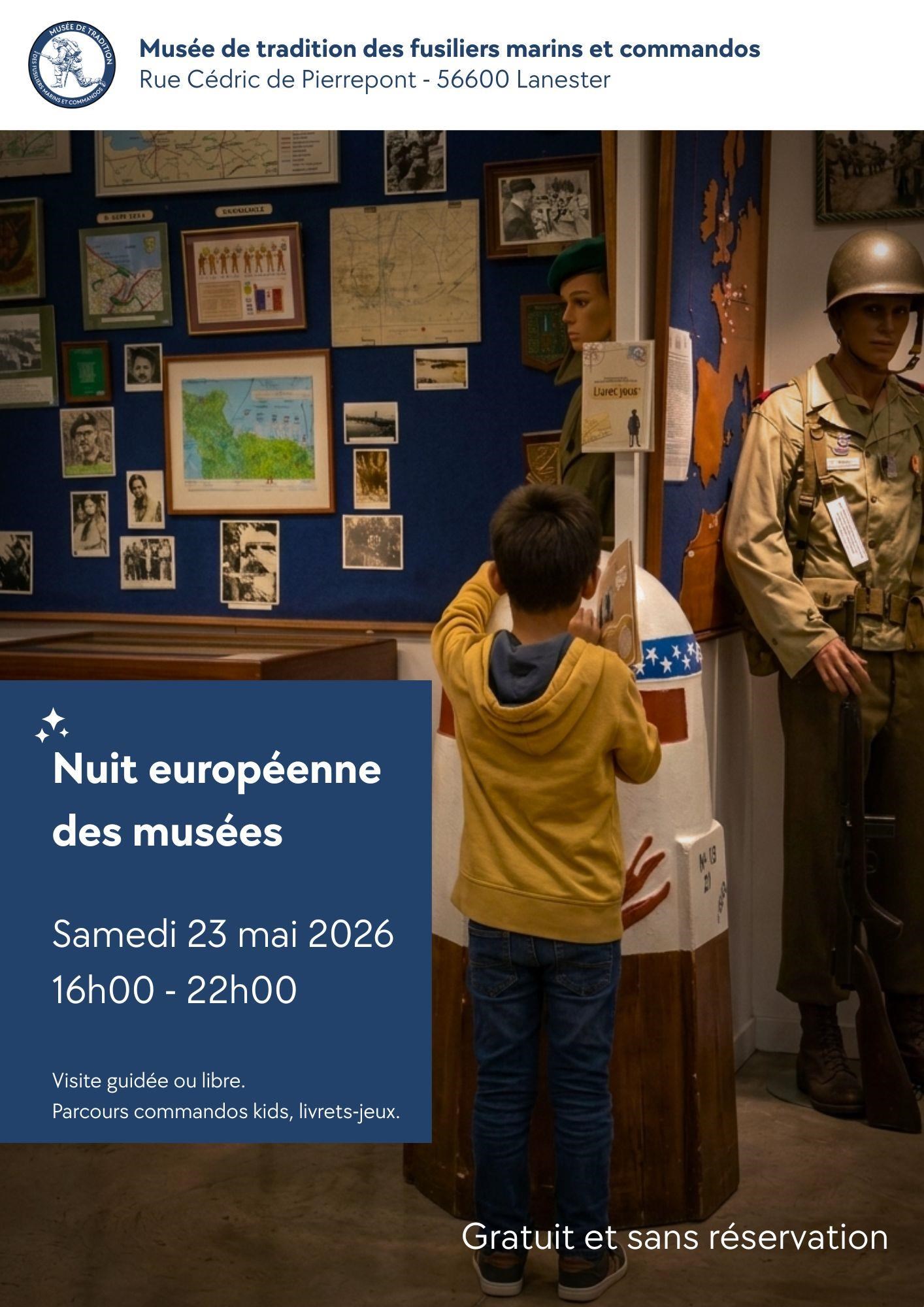 Affiche nuit européenne des musées