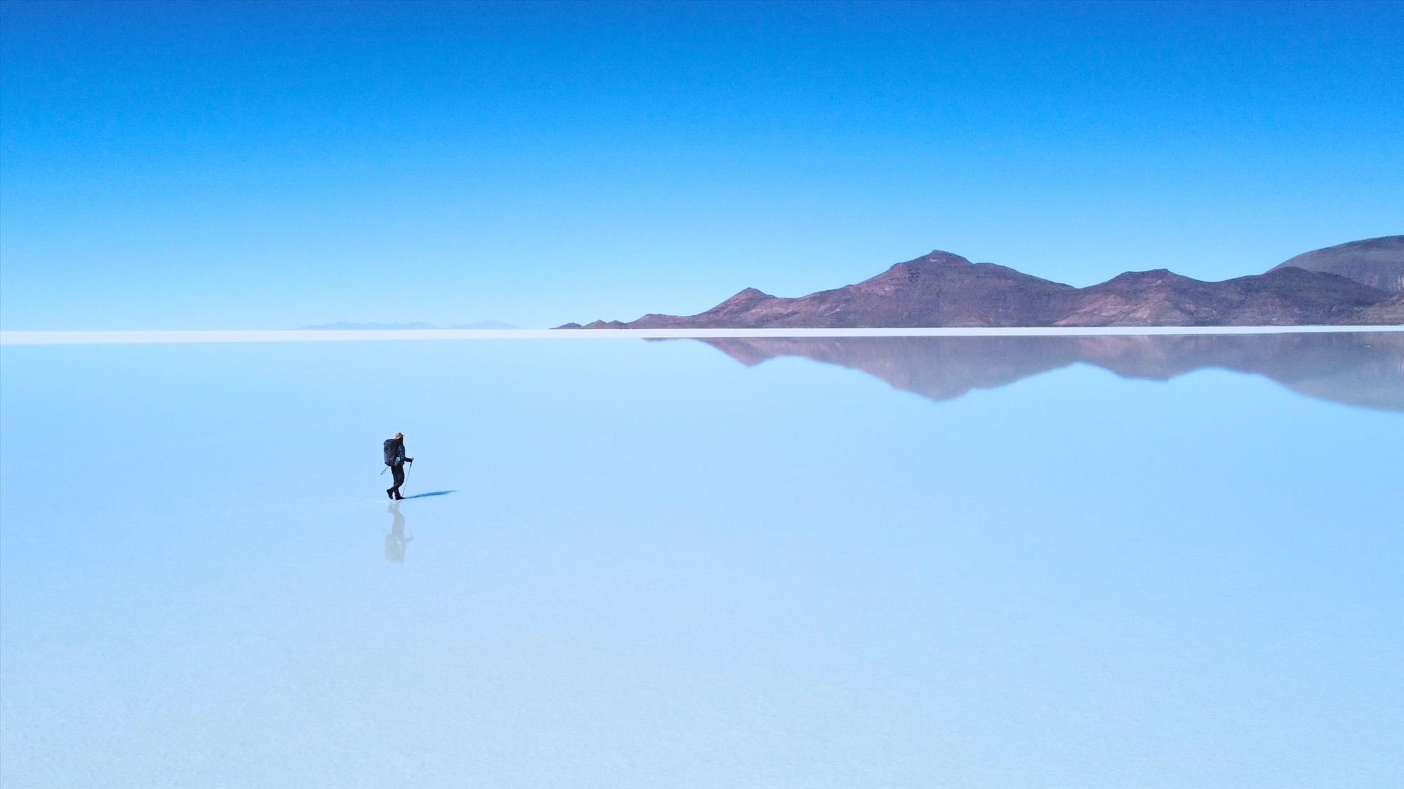 900km à pied dans le désert